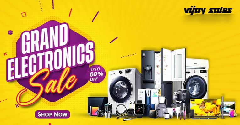 Vijay Sales Grand Electronics Sale Live